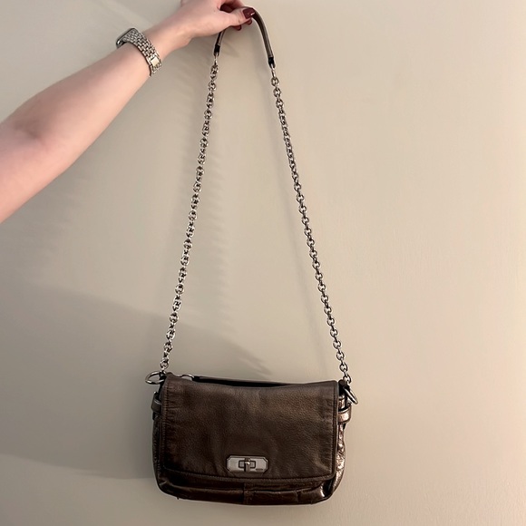 Pewter Coach Purse - Picture 2 of 9